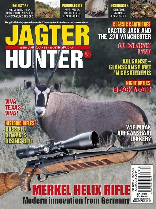 Title details for SA Hunter/Jagter by SA Hunters and Game Conservation Association - Available